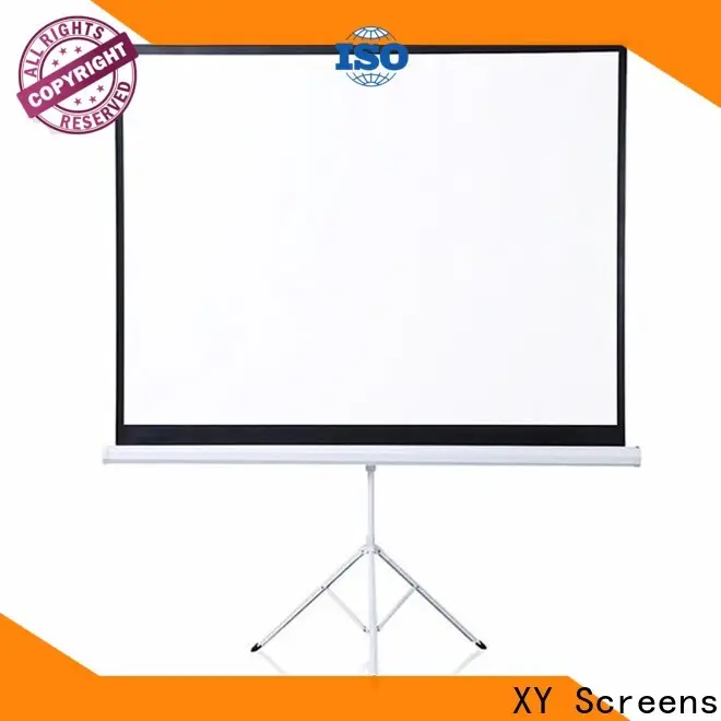 XY Screens adjustable tripod projector screen wholesale for office 1