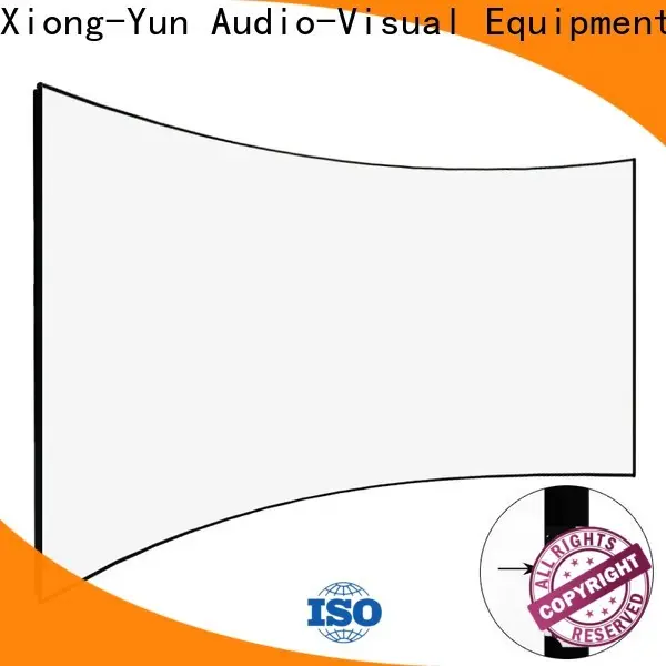 XY Screens Home Entertainment Curved Projector Screens supplier for household 1