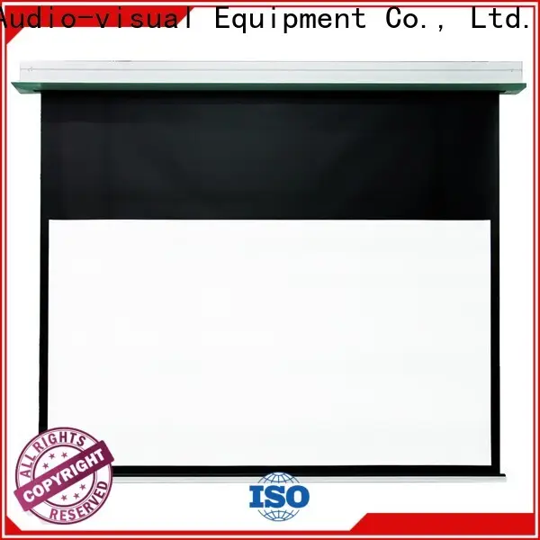 electric theater projector screen with good price for household 1