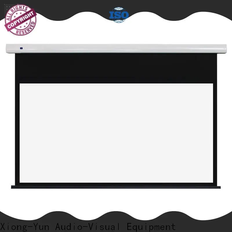 XY Screens tab tensioned projector screen personalized for household1 1