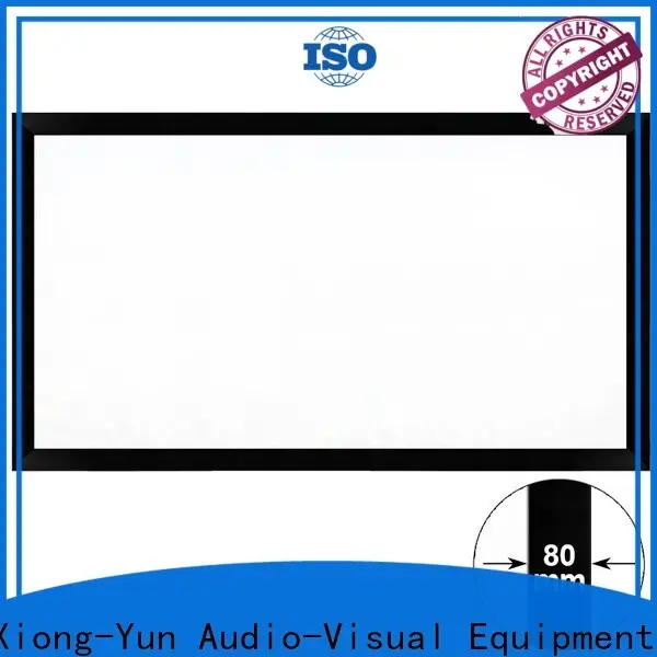 thin home theater projector screen personalized for meeting room 1