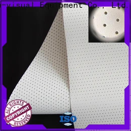XY Screens transparent 120 acoustically transparent screen series for motorized projection screen 1