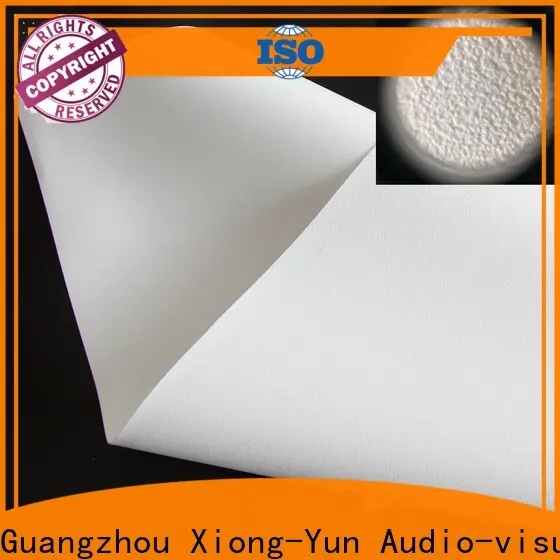 XY Screens professional projector fabric design for fixed frame projection screen 1