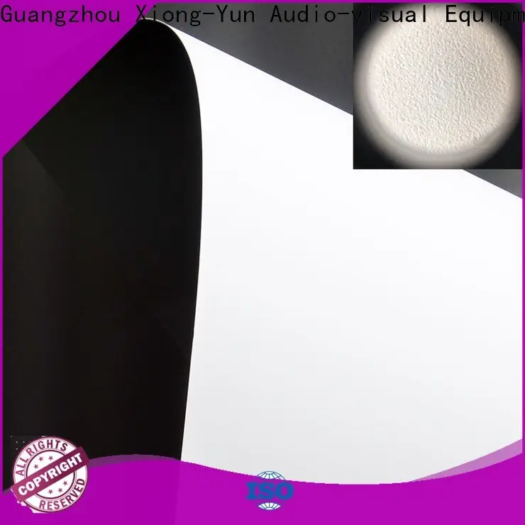 XY Screens professional projector fabric factory for thin frame projector screen 1