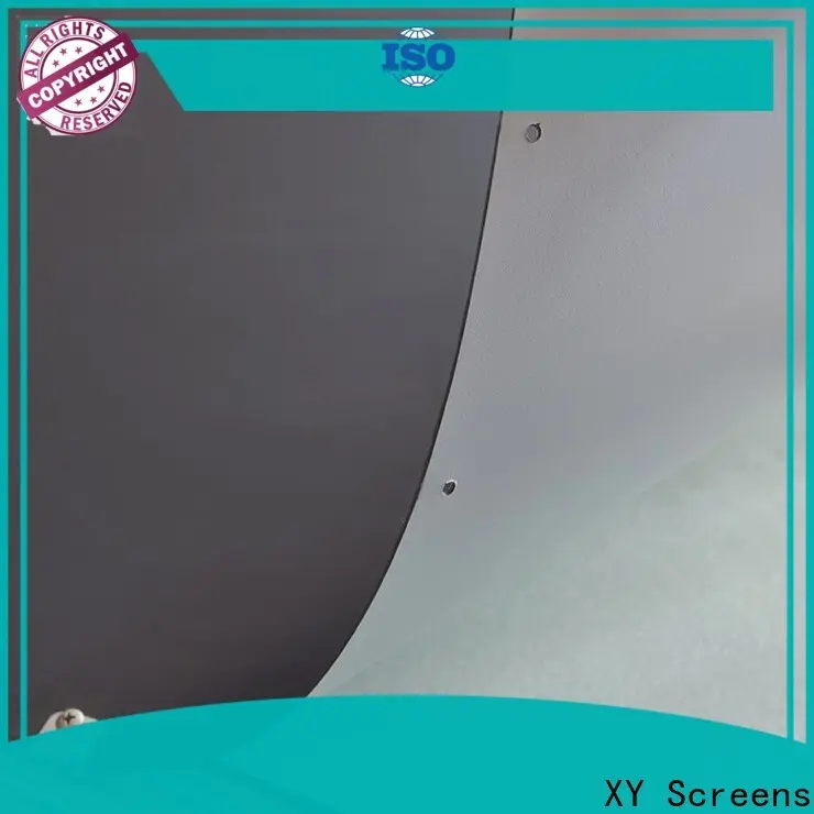 XY Screens hard screen projector screen fabric china design for motorized projection screen 1