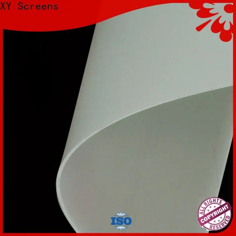 XY Screens transparent projector screen fabric inquire now for fixed frame projection screen 1