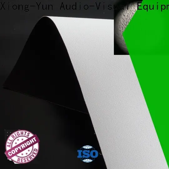XY Screens standard front and rear fabric with good price for thin frame projector screen 1