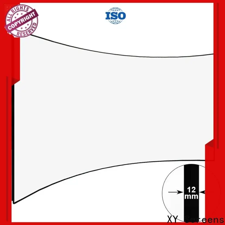 XY Screens Home Entertainment Curved Projector Screens wholesale for movies 1