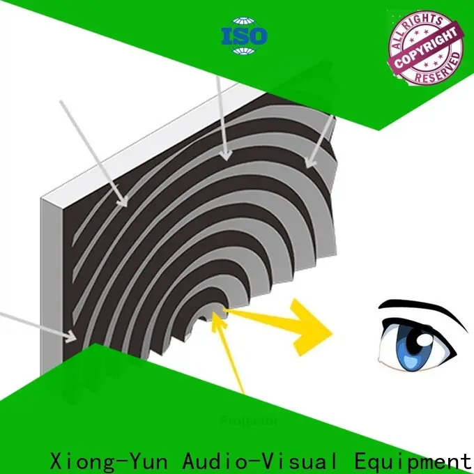 XY Screens tension ultra short throw projector screen series for PC 1