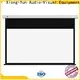 curved motorised projector screen factory price for indoors 1