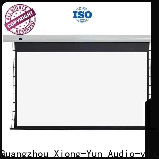XY Screens tab tensioned projector screen supplier for household1 1