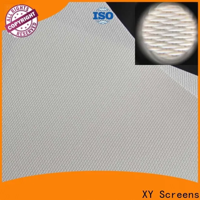 XY Screens acoustically transparent screen fabric series for projector screen 1