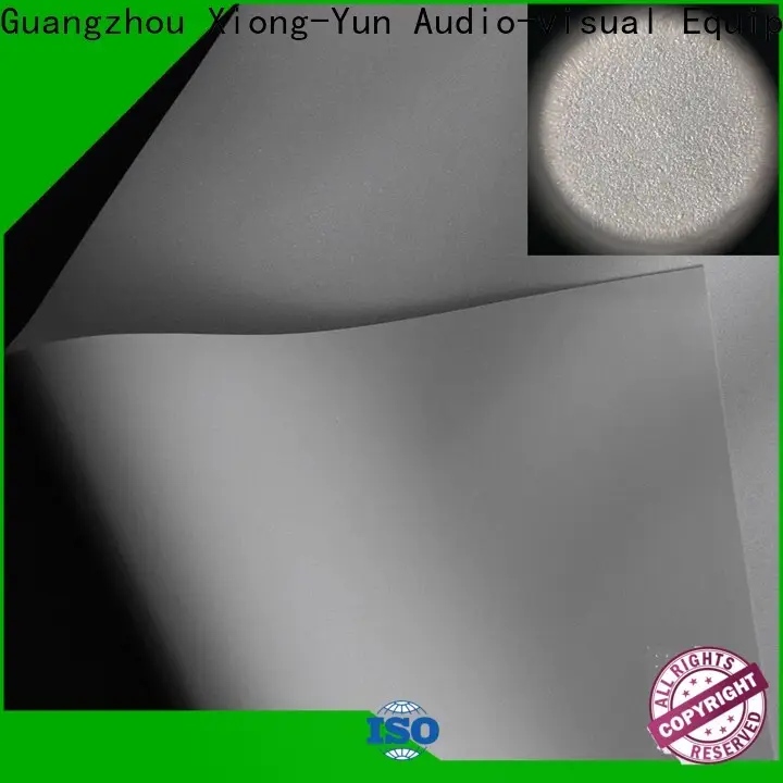 XY Screens professional projector screen fabric china with good price for fixed frame projection screen 1