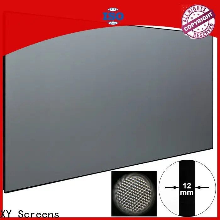 aluminum alloy ultra short throw projector screen manufacturer for PC 1