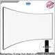 XY Screens curved home theater screen personalized for household 1