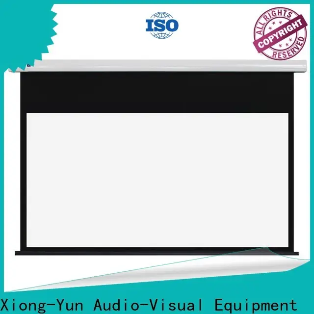 XY Screens coated Home theater projection screen factory for home 1