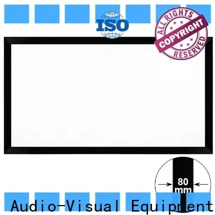XY Screens slim home theater projector screen factory price for office 1