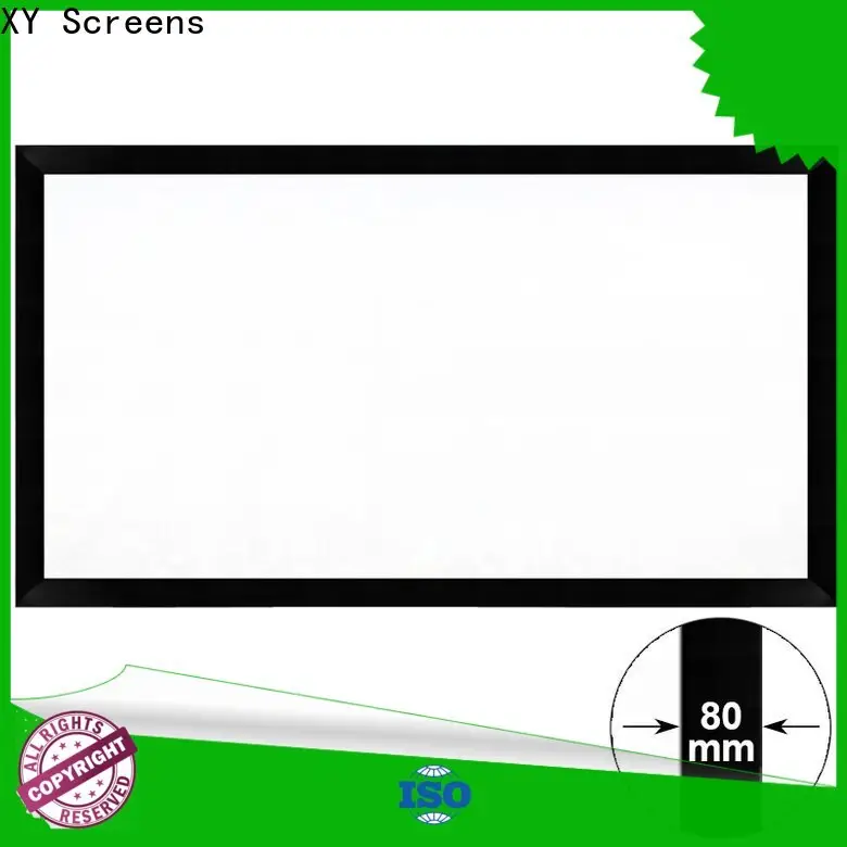 XY Screens home theater projector screen factory price for theater 1