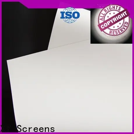 XY Screens projector fabric design for thin frame projector screen2 1