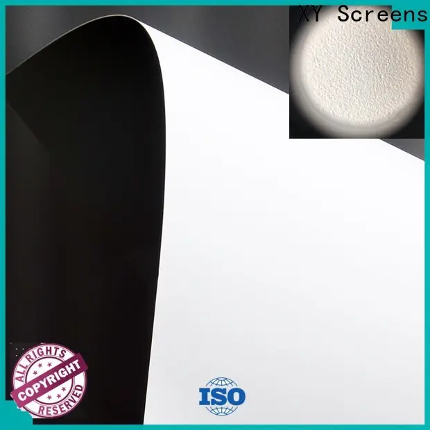 XY Screens projector fabric with good price for fixed frame projection screen1 1
