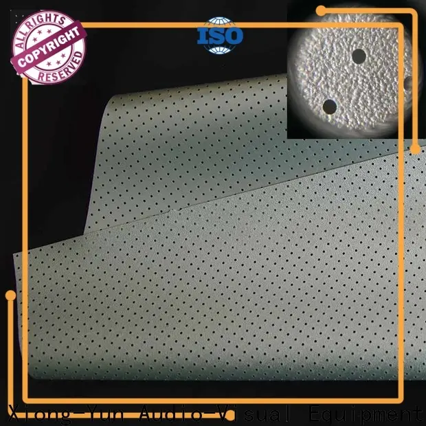 XY Screens perforating Acoustically Transparent Fabrics directly sale for fixed frame projection screen 1