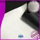standard front and rear fabric design for motorized projection screen 1