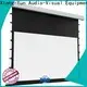 XY Screens manual tab tensioned projector screen factory price for home1 1