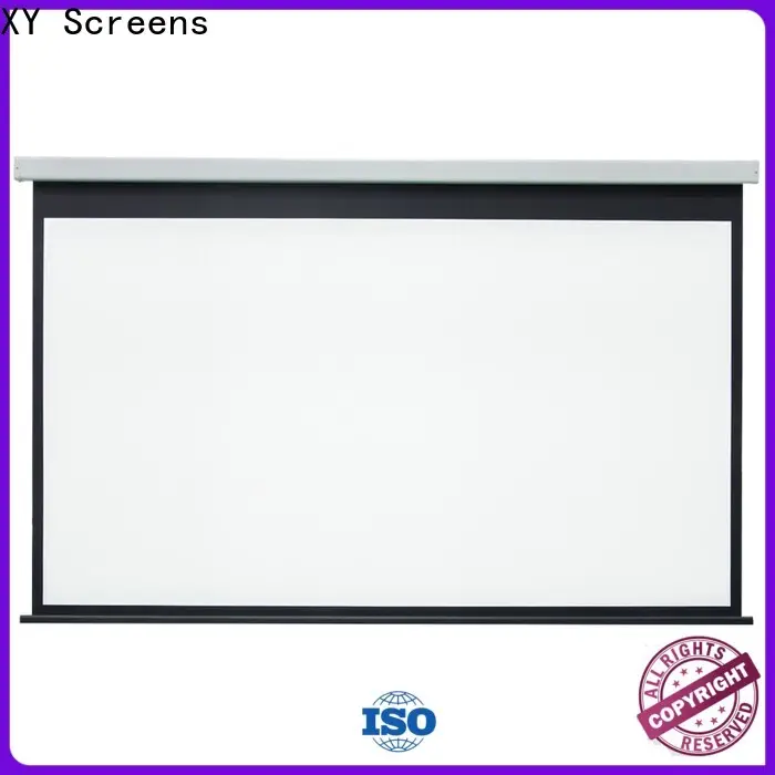 stable motorized projector screen wholesale for indoors 1