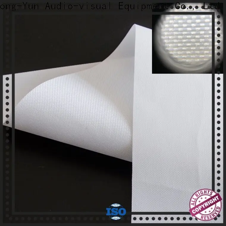 transparent rear projection screen material with good price for motorized projection screen 1
