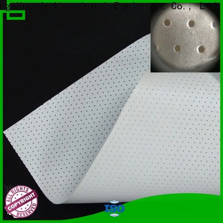transparent acoustically transparent screen manufacturer for projector screen 1