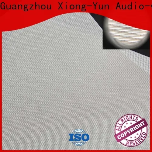 XY Screens perforating acoustically transparent screen material directly sale for motorized projection screen 1