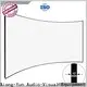 XY Screens curved projector screen factory price for home cinema 1
