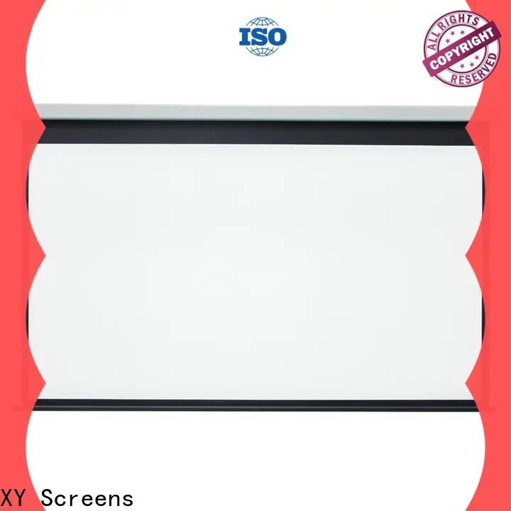XY Screens motorized projector screen personalized for home 1