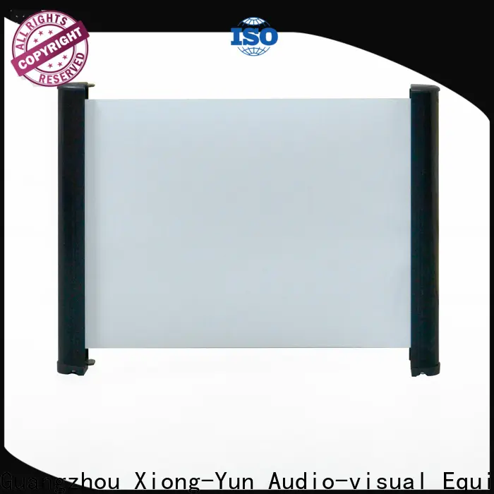 retractable projector screen size supplier for household 1