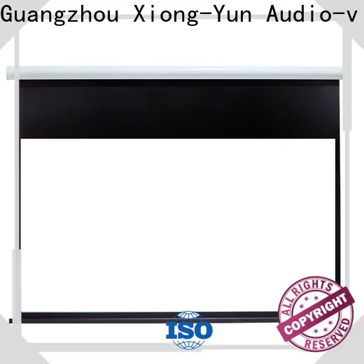 XY Screens intelligent Home theater projection screen personalized for theater 1