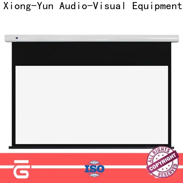 XY Screens intelligent tensioned projector screen supplier for living room 1