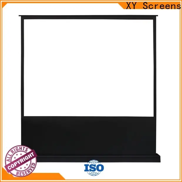 manual pull up projector screen with good price for home 1