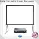 fast folding outdoor retractable projector screen wholesale for park 1