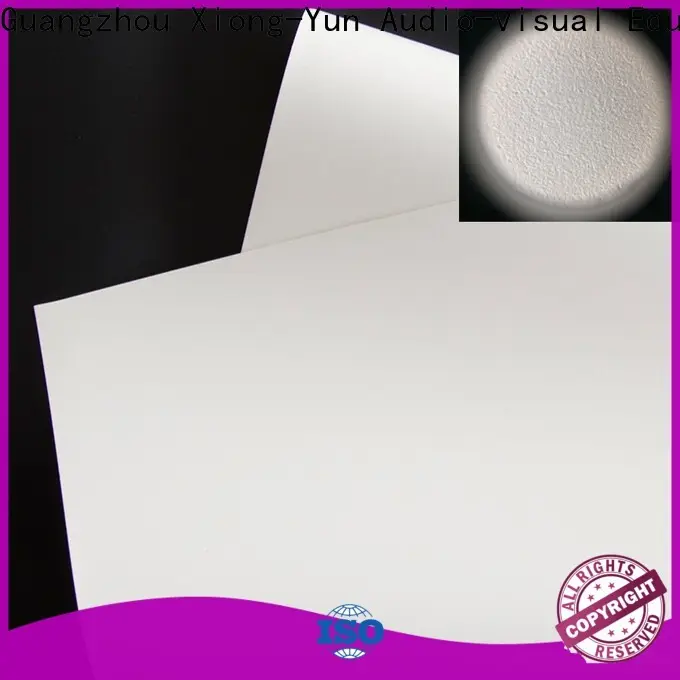 standard front fabrics design for fixed frame projection screen 1