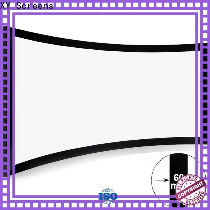 mini Home Entertainment Curved Projector Screens factory price for home cinema 1