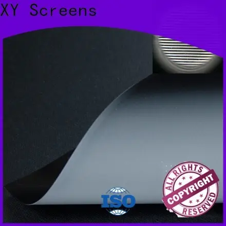 XY Screens Ambient Light Rejecting Fabrics customized for motorized projection screen1 1