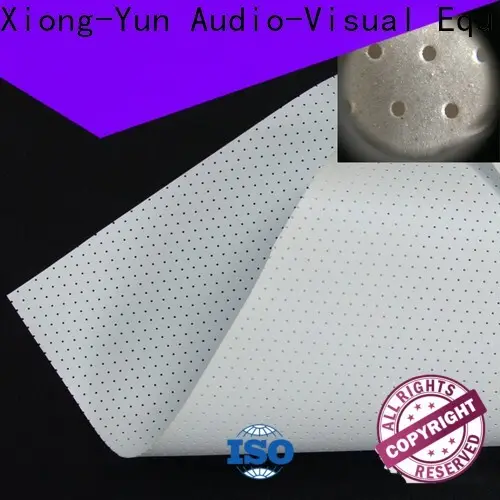 transparent acoustically transparent screen material manufacturer for thin frame projector screen 1