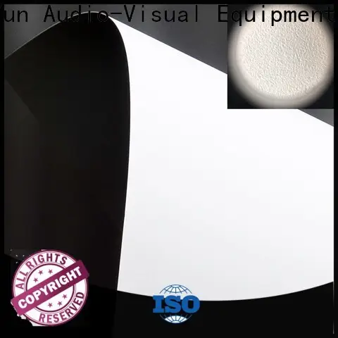 XY Screens front fabrics factory for motorized projection screen 1