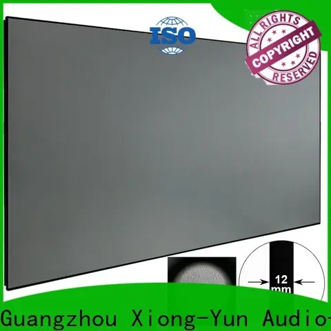 black Ambient Light Rejecting Projector Screen factory price for home 1