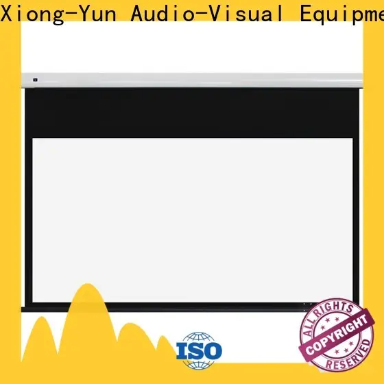 XY Screens white Portable Projection Screen company with good price for living room 1