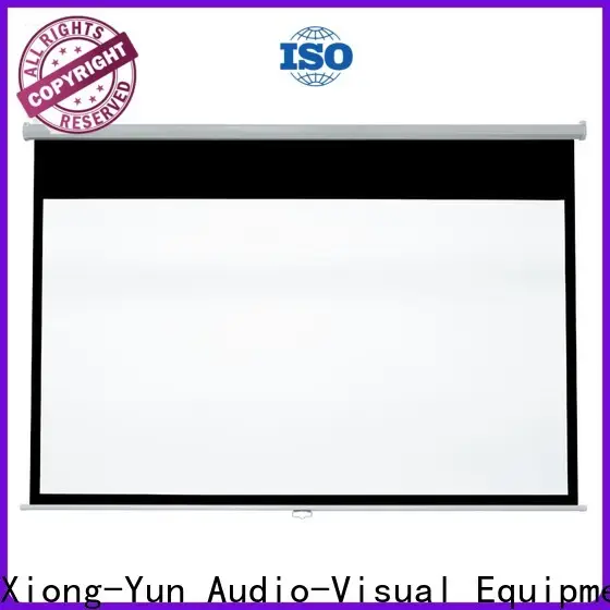 advanced drop down projector screen design for school 1