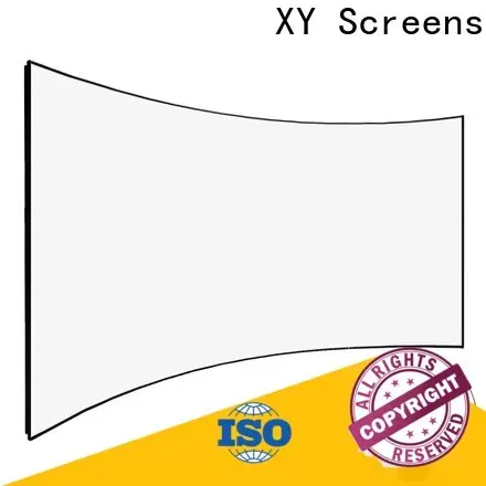 XY Screens curved home theater screen wholesale for household 1