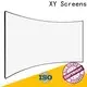 XY Screens curved home theater screen wholesale for household 1