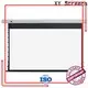 XY Screens electric tensioned projector screen wholesale for household 1