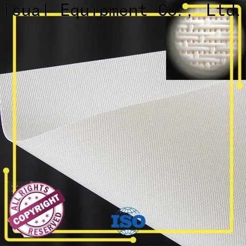 XY Screens acoustic absorbing fabric from China for motorized projection screen 1